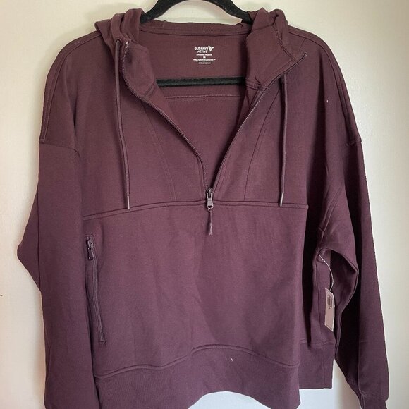 NWT 2X Old Navy Active Maroon Sweatshirt - Picture 1 of 5